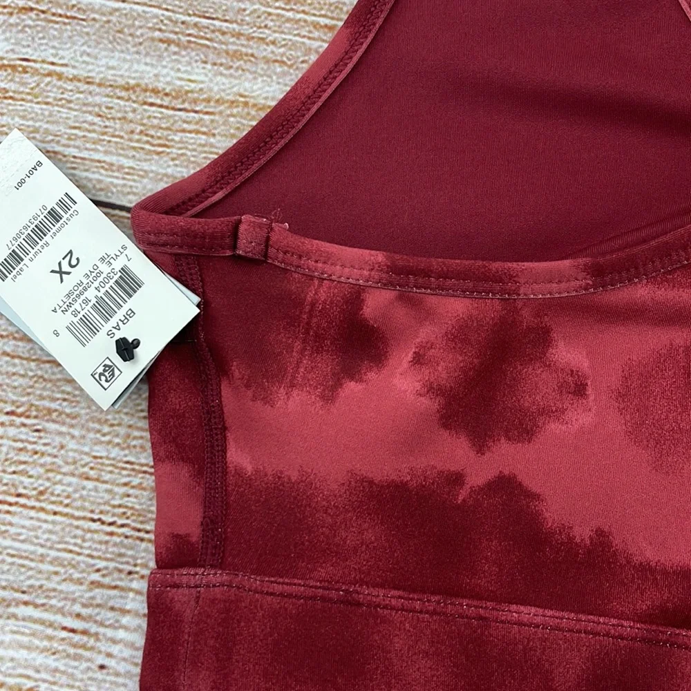 Ideology Plus Size Tie Dye Sports Bra - Picture 8 of 9
